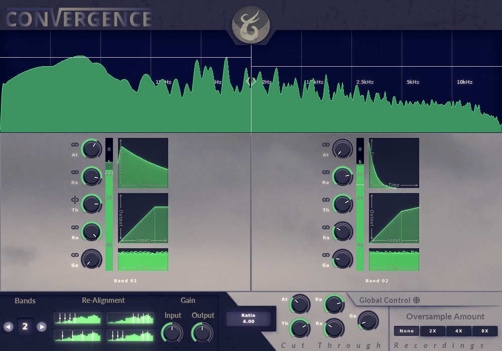 Convergence - 10-Band Multiband Compressor (VST, AU, AAX, LV2)