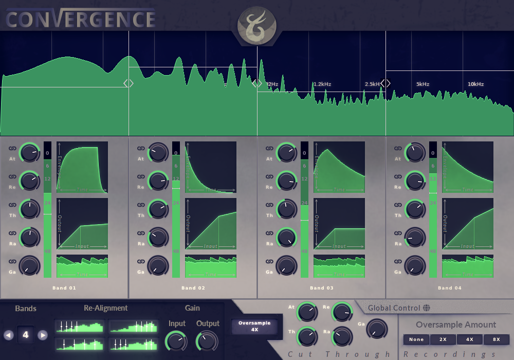 Convergence - 10-Band Multiband Compressor (VST, AU, AAX, LV2)