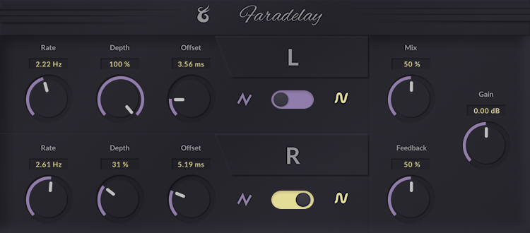 Faradelay - Phaser/Chorus/Tremolo