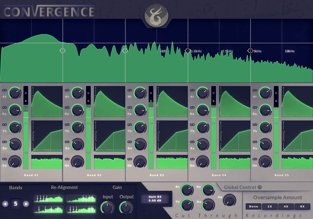 Convergence - 10-Band Multiband Compressor (VST, AU, AAX, LV2)