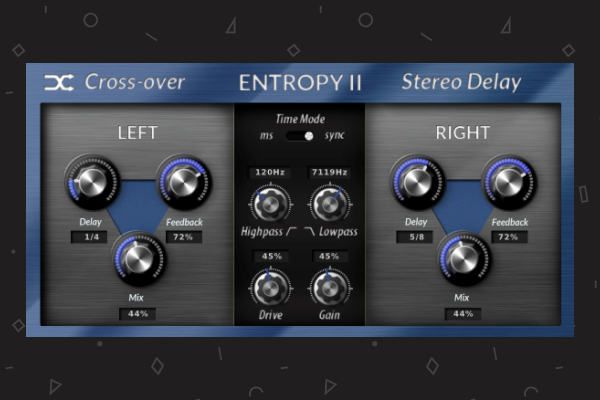 Entropy II - Enhanced Stereo Delay