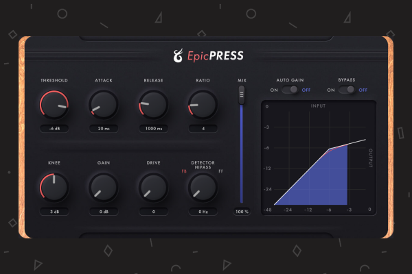 EpicPRESS - Feedback/Feedforward Compressor
